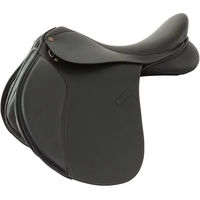 Produktbild von BR Equitation Rossini Pferdesattel aus Leder in Schwarz Größe M/L