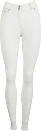 Produktbild von BR Equitation Salzburg Turnierreithose Damen Full Grip Weiß Blau Größe 38