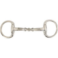 Produktbild von BR Equitation Satin Sense Olivenkopftrense aus Edelstahl in Silber