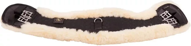 BR Equitation Sattelgurt Eclipse rund aus Nylon Schwarz - 75 cm – Bild 1 von 2