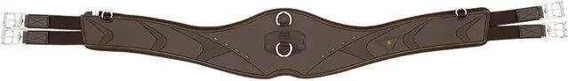 BR Equitation Sattelgurt Poly Anatomic aus Neopren Braun 135cm – Bild 1 von 3