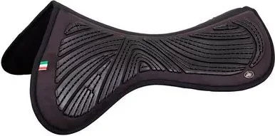 BR Equitation Sattelpad Bieman de Haas Memory Foam Schwarz Größe L – Bild 1 von 2