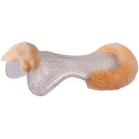 Produktbild von BR Equitation Sattelpad für Pferde mit Softgel und Schafsfell Größe L