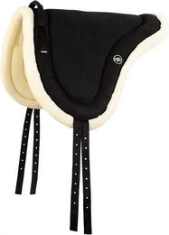 Produktbild von BR Equitation Sattelunterlage für Ponys mit Kunstfell in Schwarz