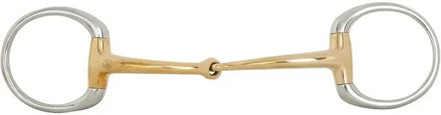 BR Equitation Soft Contact Unterlegtrense einfach gebrochen 12mm Olivfarben – Bild 1 von 3