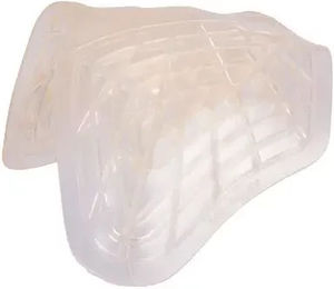 Produktbild von BR Equitation Softgel Sattelpad für Pferde mit Silikon-Front Riser in Weiß und Transparent - 1 Stk.