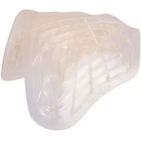 Produktbild von BR Equitation Softgel Sattelpad für Pferde mit Silikon-Front Riser in Weiß und Transparent - 1 Stk.