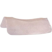 Produktbild von BR Equitation Square Sattelpad für Pferde mit Softgel in Weiß - 1 Stk.