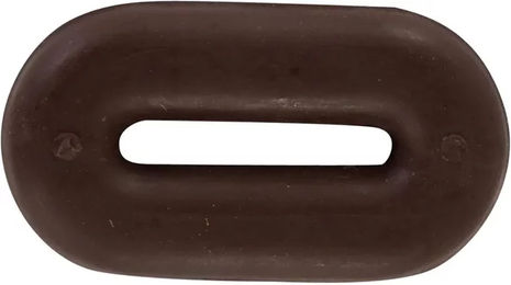 Produktbild von BR Equitation Stop Martingale aus Naturkautschuk in Braun EU5