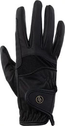 Produktbild von BR Equitation Stork Reithandschuhe aus Leder Schwarz Taille 11