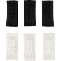 Produktbild von BR Equitation Textilaufnäher Startnummer 6er Pack