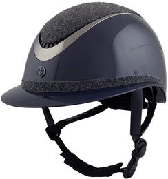 Produktbild von BR Equitation Thèta Plus Reithelm Dazzling Glamourous Glossy Unisex CE-zertifiziert 55/57 cm