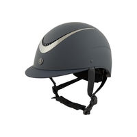 Produktbild von BR Equitation Thêta Reithelm mit Standardvisier Blau Grau Größe 55-57