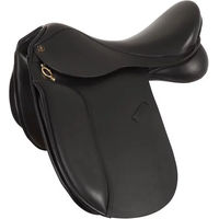 Produktbild von BR Equitation Torellini Dressursattel für Ponys aus Leder in Schwarz