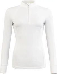 Produktbild von BR Equitation Turnierpolo mit langen Ärmeln für Damen in Weiß XXL