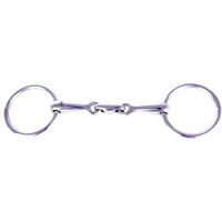 Produktbild von BR Equitation Wassertrense für Ponys in Lila mit Edelstahlgebiss in Silber