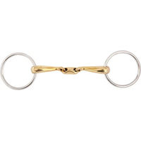 Produktbild von BR Equitation Wassertrense Soft Contact doppelt gebrochen gebogenes Mundstück 16mm