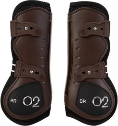 BR Equitation XO2 Gamaschen für Pferde Braun Vollblut – Bild 1 von 2