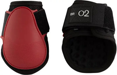 Produktbild von BR Equitation XO2 Gamaschen Rot für Vollblut