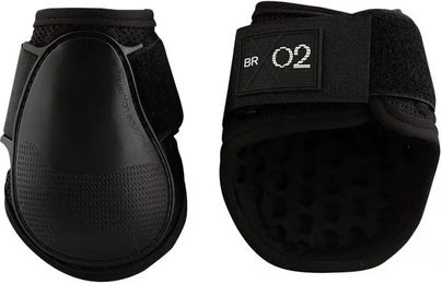 Produktbild von BR Equitation XO2 Streichkappen Gamaschen Schwarz für Vollblut
