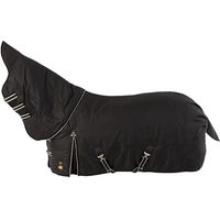 Produktbild von BR Equitation Z3 Outdoor-Pferdedecke aus Polyester in Schwarz mit 100-300g Füllung