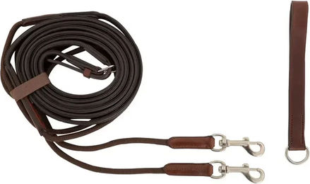 Produktbild von BR Equitation Zügel aus Leder für Vollblut in Braun