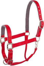 BR Event Nylon Halfter für Pferde in Rot Größe Full – Bild 1 von 2