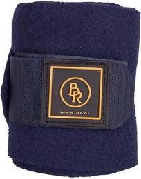 Produktbild von BR Fleecebandage Gamaschen für Ponys in Schwarz und Blau
