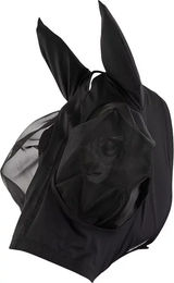 BR Fliegenhaube für Pferde aus Polyester in Schwarz – Bild 1 von 2