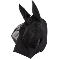 Produktbild von BR Fliegenhaube für Pferde aus Polyester in Schwarz