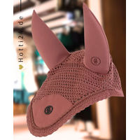 Produktbild von BR Fliegenhaube Isolde Soundless Roan Rouge aus Neopren in Rot/Rosa