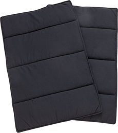BR Gamaschen Bandagierunterlagen aus Baumwolle Schwarz 50x80 cm 2 Stück – Bild 1 von 2