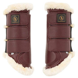 Produktbild von BR Gamaschen Majestic aus synthetischem Lammfell in Burgundy XL