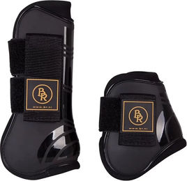 BR Gamaschen Pro Tech Schwarz Neopren für Ponys – Bild 1 von 4