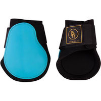 Produktbild von BR Gamaschen Streichkappen Event Beinschutz Neopren Schwarz Türkis Pony