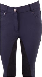 BR Ganzbesatzreithose Kinder Iris aus Baumwolle Blau Größe 140 – Bild 1 von 2
