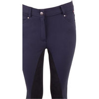 Produktbild von BR Ganzbesatzreithose Kinder Iris aus Baumwolle Blau Größe 140