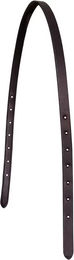 BR Genickstückriemen aus Leder für Warmblut in Schwarz oder Braun – Bild 1 von 2