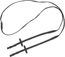 Produktbild von BR Gurtzügel aus Leder mit Hakenverschluss für Ponys in Schwarz