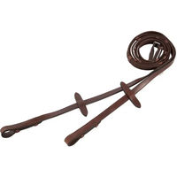 Produktbild von BR Gurtzügel für Warmblut mit Zaumhaken aus Stoff in Oak und Silber