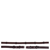 Produktbild von BR Gurtzügel Zaumhaken für Warmblut aus Leder in Braun/Silber 19 mm