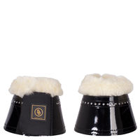 Produktbild von BR Hufglocken Glamour Fell Schwarz aus Neopren