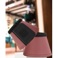 Produktbild von BR Hufglocken Ivy Roan Rouge aus Kunstleder in Rot und Rosa