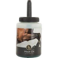 Produktbild von BR Huföl mit Bürste für Pferde 450ml Braun - 450 ml