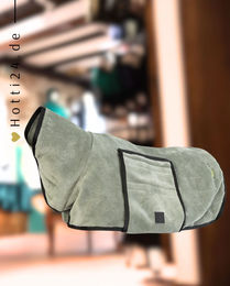 Produktbild von BR Hundebademantel aus Fleece in Slate Grey