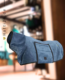 Produktbild von BR Hundebademantel Big Dipper aus Fleece in Blau