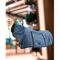 Produktbild von BR Hundebademantel Big Dipper aus Fleece in Blau