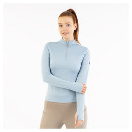 Produktbild von BR Jara Half-Zip Reitshirt für den Herbst in Blau