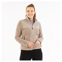 Produktbild von BR Jiska Soft Fleecejacke für Damen in Beige