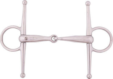 BR Knebeltrense 18mm einfach gebr. massiv rostfrei aus Edelstahl – Bild 1 von 1